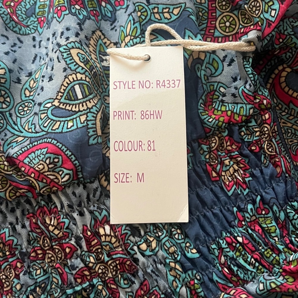 Anthropologie Boemo Paisley
Cottagecore Tiered Maxi Dress Women's Size M - Picture 7 of 8